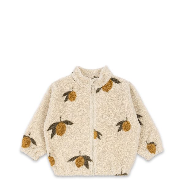 Konges Sløjd Mon Grand Citron Sage Jody Teddy Jacket Grs Online Sale