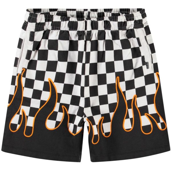 Molo Check on Fire Amil Shorts Hot on Sale