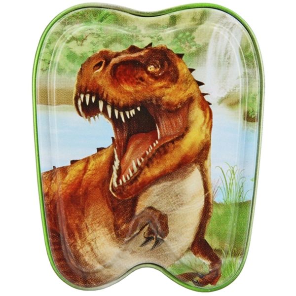 Dino World Tooth Box T-Rex Green For Sale