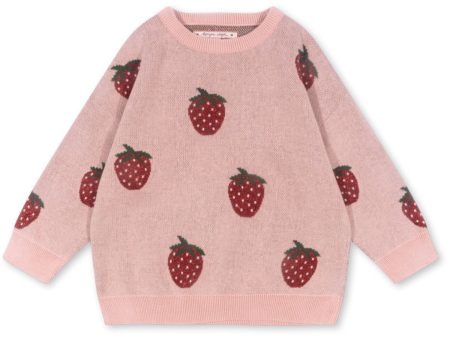 Konges Sløjd Strawberry Lapis Lurex Knit Blouse For Discount