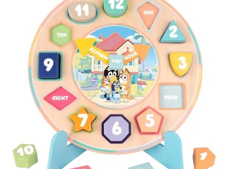 Bluey Puzzle Clock Supply