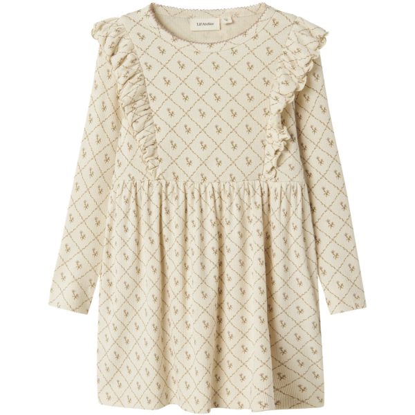 Lil Atelier Turtledove Gago Kne Dress Online